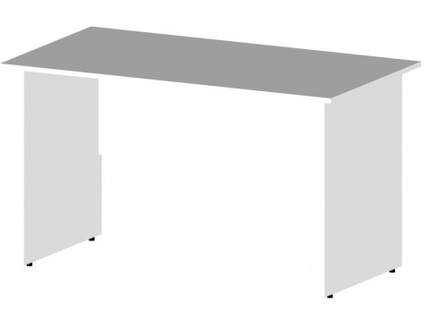 Стол письменный В-32, белый