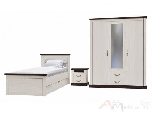 Интерлиния Набор мебели для жилой комнаты «ТАУЭР-9» (Спальня-2)