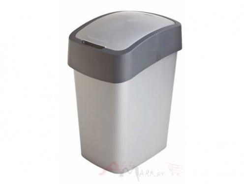 Контейнер для мусора Curver Pacific Flip Bin 25 л серый / графит