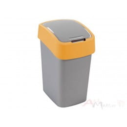 Контейнер для мусора Curver Flip Bin 10L , оранжевый