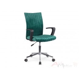 Кресло компьютерное Halmar Doral темно-зеленое