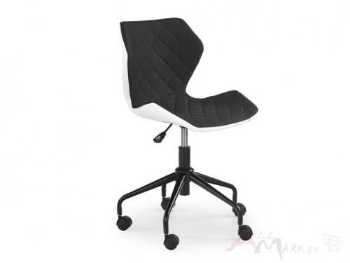 Кресло компьютерное Matrix Halmar черно-белое