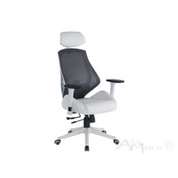 Кресло компьютерное Sedia Space серый / белый