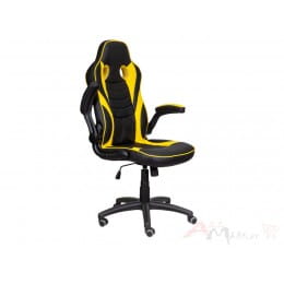 Кресло компьютерное Sedia Jordan желтый / черный