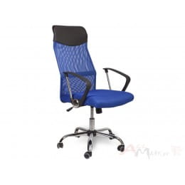 Кресло компьютерное Sedia Aria синий / черный