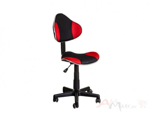 Кресло компьютерное Седия MIAMI черный/красный