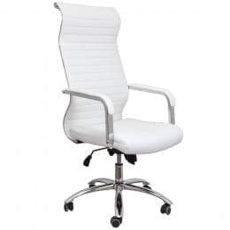 Кресло компьютерное Sedia Grid A, ECO, белый