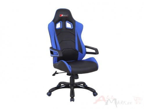 Кресло компьютерное Veyron черный / синий Signal