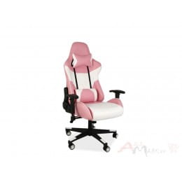Кресло компьютерное Signal Lotus розовый / белый