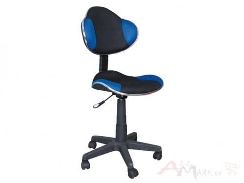 Кресло компьютерное Q-G2 сине-черное Signal