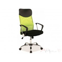 Кресло компьютерное Signal Q 025 черно-зеленое