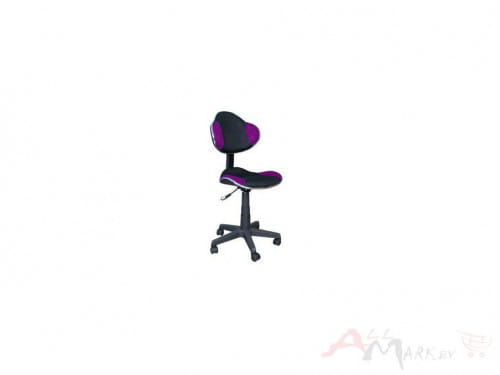 Кресло компьютерное Q-G2 фиолетовый / черный Signal
