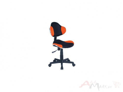 Кресло компьютерное Q-G2 оранжевый / черный Signal