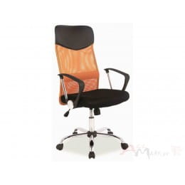 Кресло компьютерное Signal Q 025 оранжевый / черный