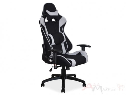 Кресло компьютерное Viper черный / серый Signal