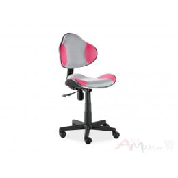 Кресло компьютерное Signal Q-G2 серо-розовое