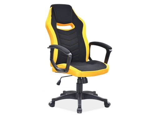 Кресло компьютерное Signal Camaro, черный/желтый