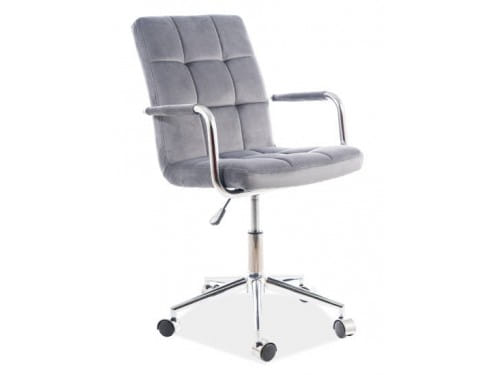 Кресло компьютерное Signal Q-022 velvet, серый