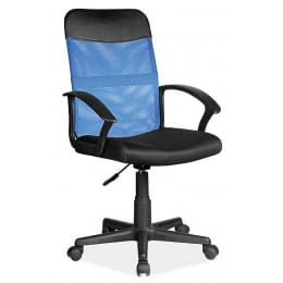 Кресло компьютерное Signal Q-702, синий/черный