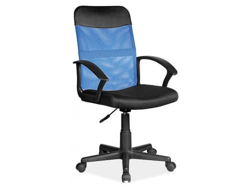 Кресло компьютерное Signal Q-702, синий/черный