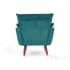 Кресло Rezzo Halmar темно-зеленое