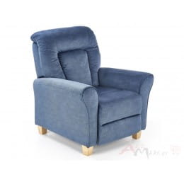 Кресло Halmar Bard синее