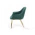 Кресло Elegance 2 Halmar темно-зеленое