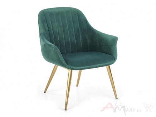 Кресло Elegance 2 Halmar темно-зеленое