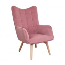 Кресло Sedia Bogema розовое