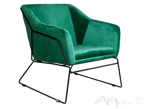 Кресло Sedia Remi зеленое