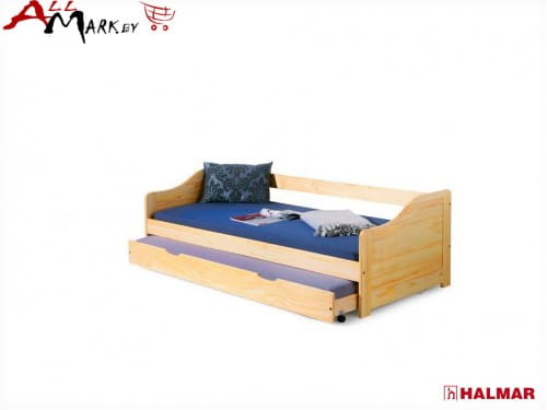 Двуспальная кровать Halmar Laura из массива сосны