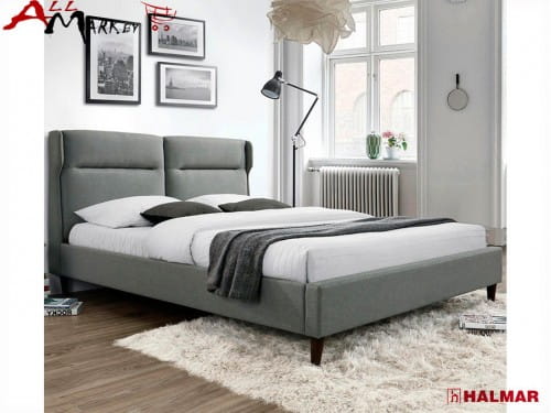 Двуспальная кровать Halmar Santino ткань