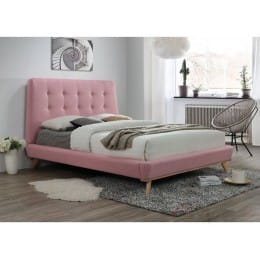 Кровать Signal Dona 160x200 розовая
