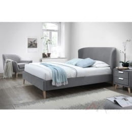Кровать Signal Alexis 160x200 серый