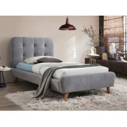 Кровать Signal Tiffany 90x200 серый