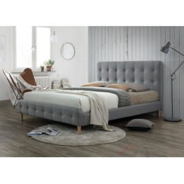 Кровать Signal Alice 160x200 серый