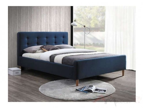 Кровать Pinko темно-синяя Signal 160x200