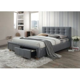 Кровать Signal Ascot 160x200 серый