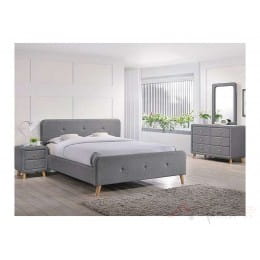 Кровать Signal Malmo 160x200 серый