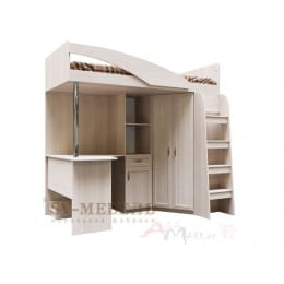 Кровать двухъярусная SV-мебель Вега ДМ-15 90x200 сосна карелия