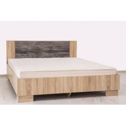 Кровать SV-мебель Лагуна 2 160x200 дуб сонома / сосна джексон