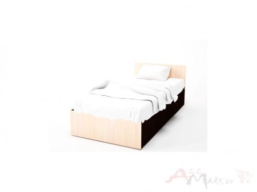 SV-мебель, Набор мебели для спальни «ЭДМ 5 К» Кровать одинарная (0,9*2,0) Дуб Венге/ Дуб Млечный