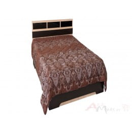 Кровать SV-мебель Эдем 2 90x200 дуб венге / дуб млечный