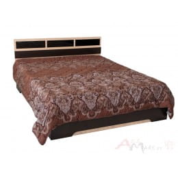 Кровать SV-мебель Эдем 2 140x200 дуб венге / дуб млечный