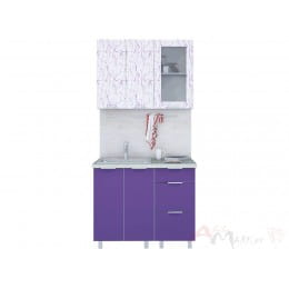 Кухня Интерлиния АРТ Мила 10, фиолетовый
