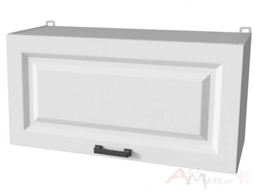 Шкаф навесной Интерлиния ВШГ80-360 модуль кухни Мила Деко в цвете белый