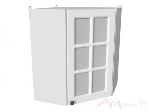 Шкаф навесной Интерлиния ВШУст-720 модуль кухни Мила Деко в цвете белый