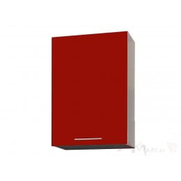 Шкаф под посуду Интерлиния Мила Gloss ВШС50-720-1дв, бордовый