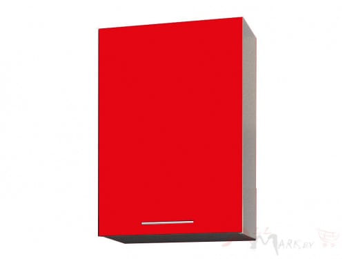 Шкаф под посуду Интерлиния ВШС50-720-1дв модуль кухни Мила Глосс в цвете красный