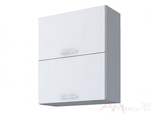 Шкаф под посуду Интерлиния ВШС60-720-2дг модуль кухни Мила Глосс в цвете белый